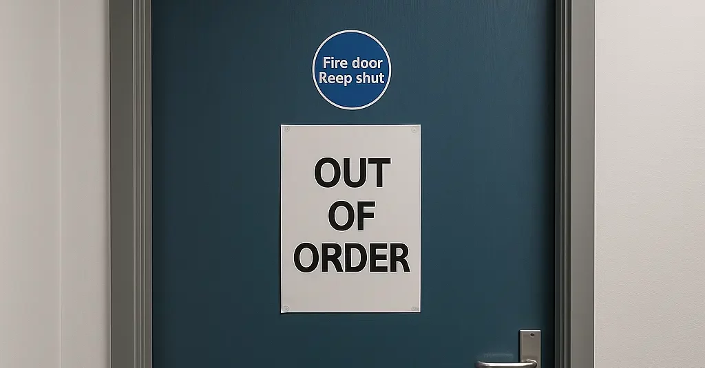 Fire door maintenance
