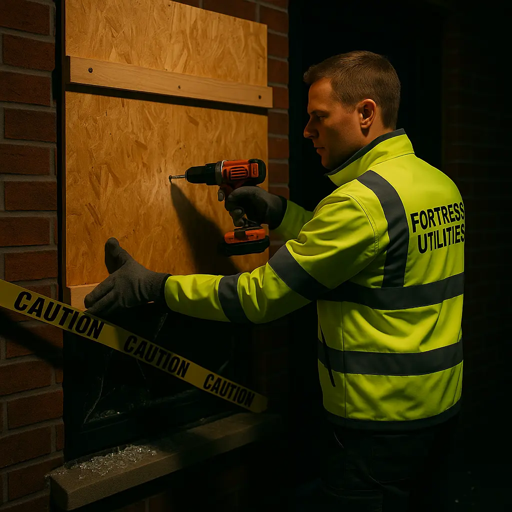 24/7 Break-in Make-Safe & Securing