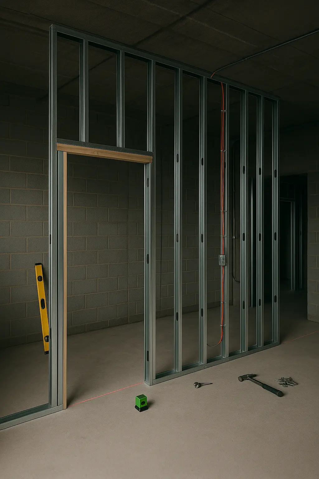 Stud walls and partitions