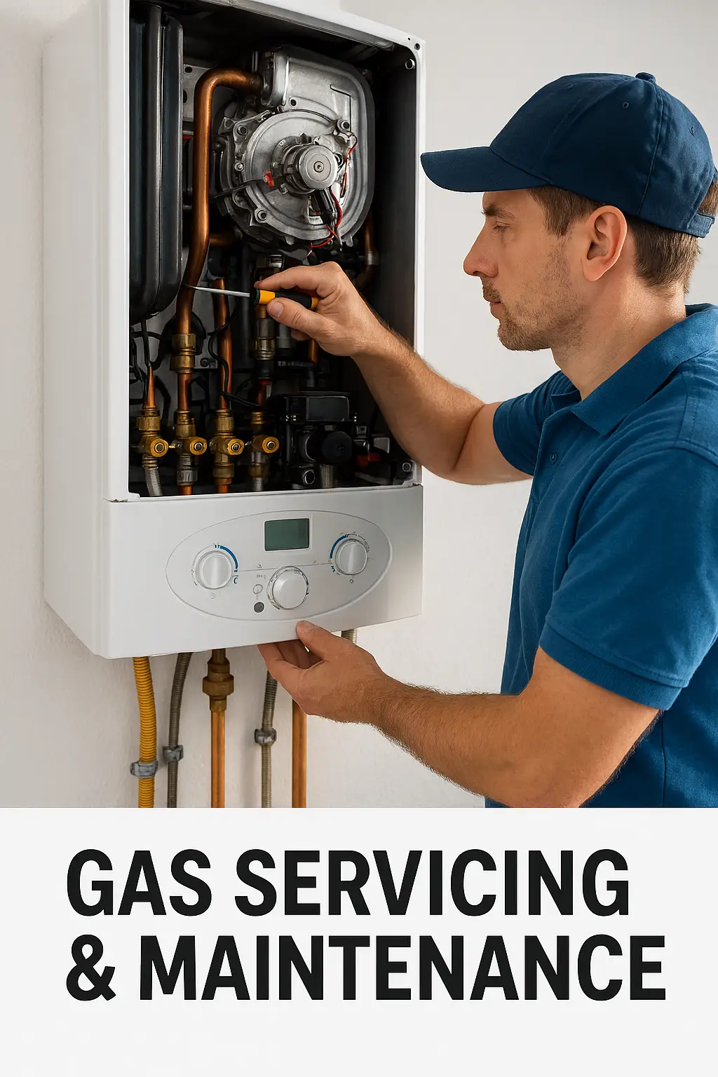 Gas safety and servicing engineers