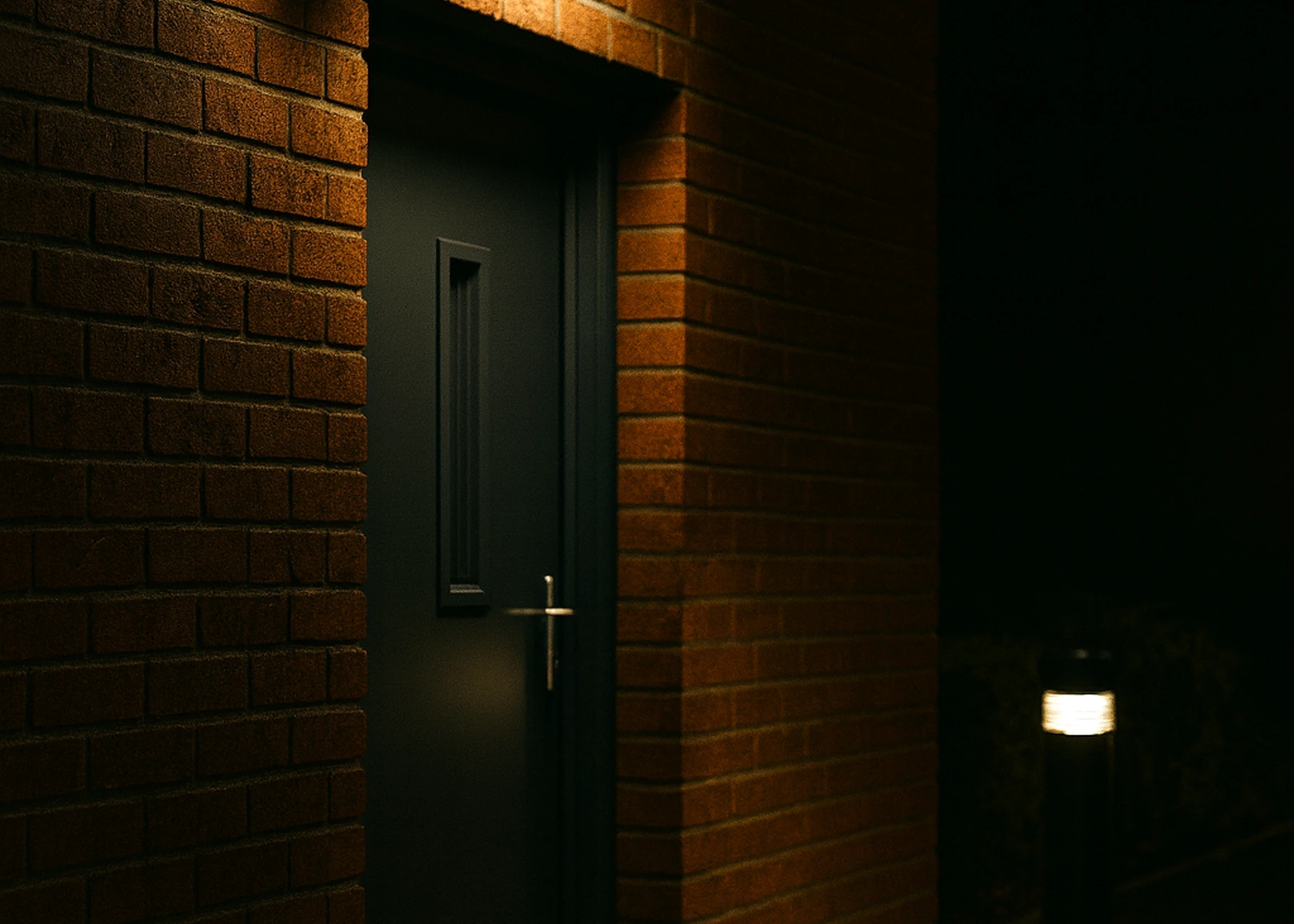 External lighting and illuminated exit signage installed and maintained by Fortress Utilities Manchester