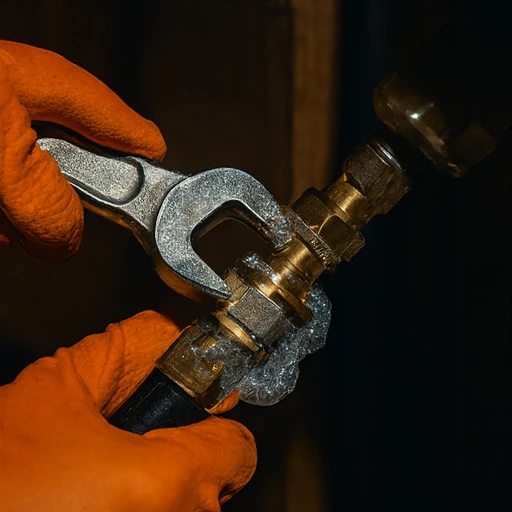 Gas leak repair and follow-up testing