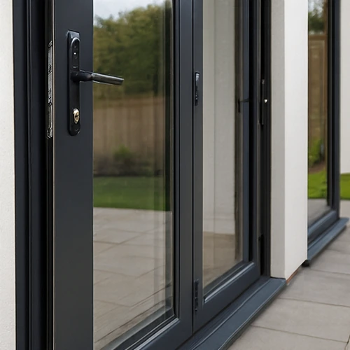 Aluminium bifolding doors