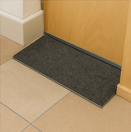 Entrance barrier matting for dirt control