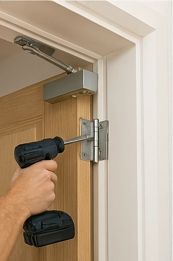 Door closers and ironmongery