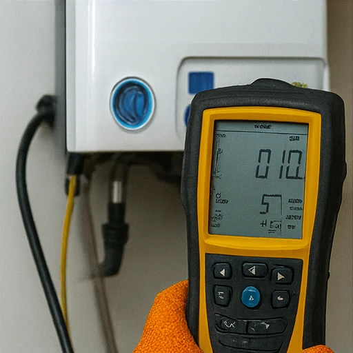 Flue and combustion analysis using calibrated instruments by Fortress Utilities Manchester