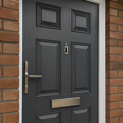 Composite and UPVC front doors
