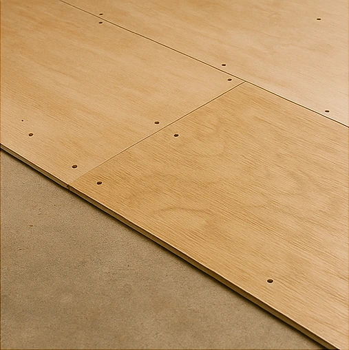 Plyboard and hardboard overboarding