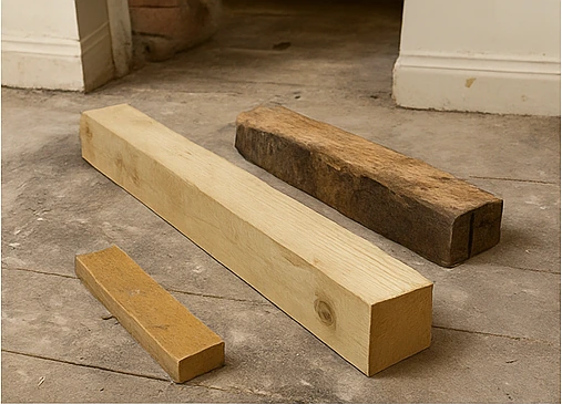Rotten timber removal and treatments