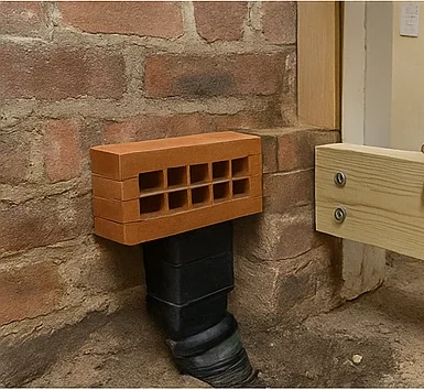 Subfloor ventilation and damp mitigation