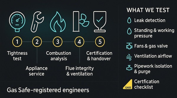 Gas inspection and testing